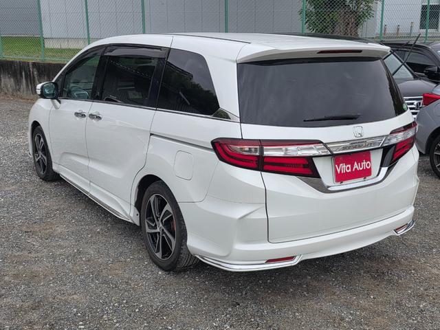 オデッセイ アブソルート メモリーナビ フルセグTV 全方位カメラ フリップダウンモニター スマートキー LEDヘッドライト 衝突軽減ブレーキ 両側パワスラ Bluetooth クルコン 純正17インチアルミ ETC(8枚目)