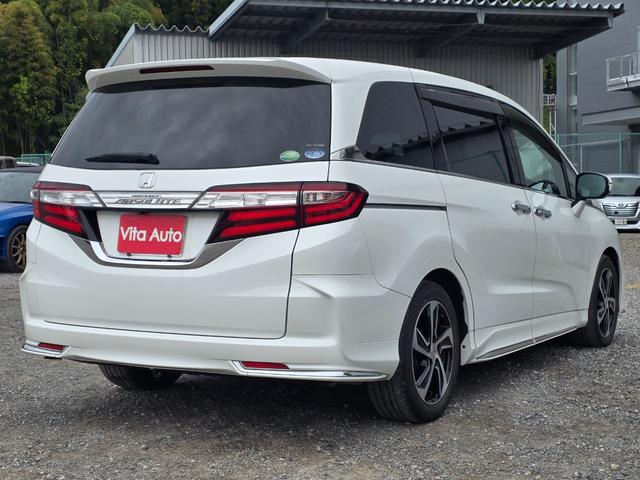 オデッセイ アブソルート メモリーナビ フルセグTV 全方位カメラ フリップダウンモニター スマートキー LEDヘッドライト 衝突軽減ブレーキ 両側パワスラ Bluetooth クルコン 純正17インチアルミ ETC(11枚目)