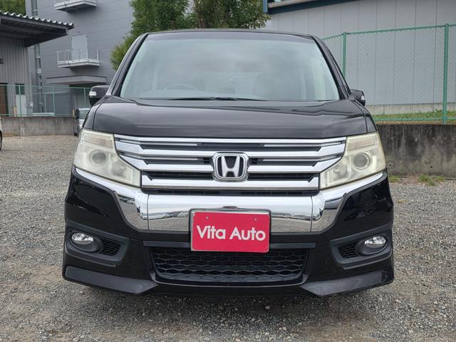 ステップワゴンスパーダ Z メモリーナビ フルセグTV リアカメラ HIDヘッドライト 両側パワスラ Bluetooth 純正16インチアルミ ETC(3枚目)