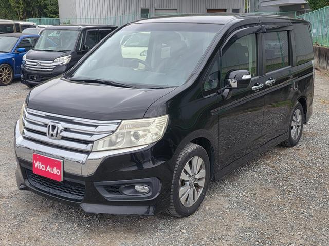 ステップワゴンスパーダ Z メモリーナビ フルセグTV リアカメラ HIDヘッドライト 両側パワスラ Bluetooth 純正16インチアルミ ETC(6枚目)