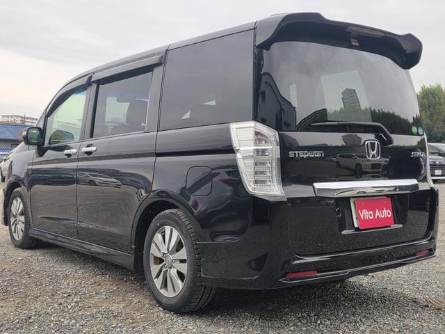 ステップワゴンスパーダ Z メモリーナビ フルセグTV リアカメラ HIDヘッドライト 両側パワスラ Bluetooth 純正16インチアルミ ETC(8枚目)