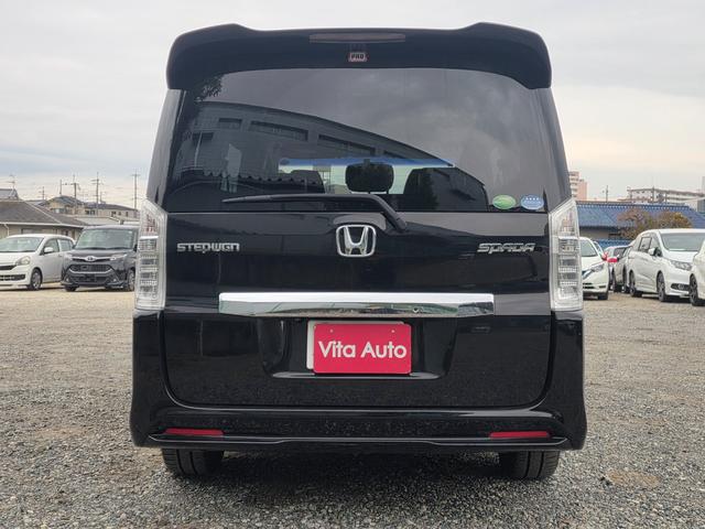 ステップワゴンスパーダ Z メモリーナビ フルセグTV リアカメラ HIDヘッドライト 両側パワスラ Bluetooth 純正16インチアルミ ETC(10枚目)