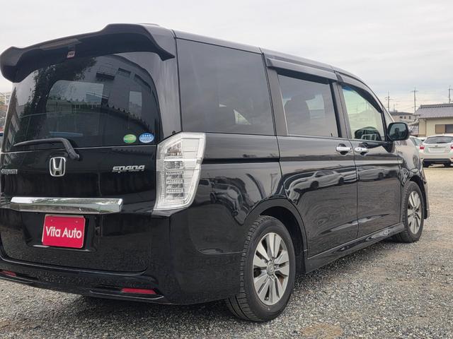 ステップワゴンスパーダ Z メモリーナビ フルセグTV リアカメラ HIDヘッドライト 両側パワスラ Bluetooth 純正16インチアルミ ETC(13枚目)