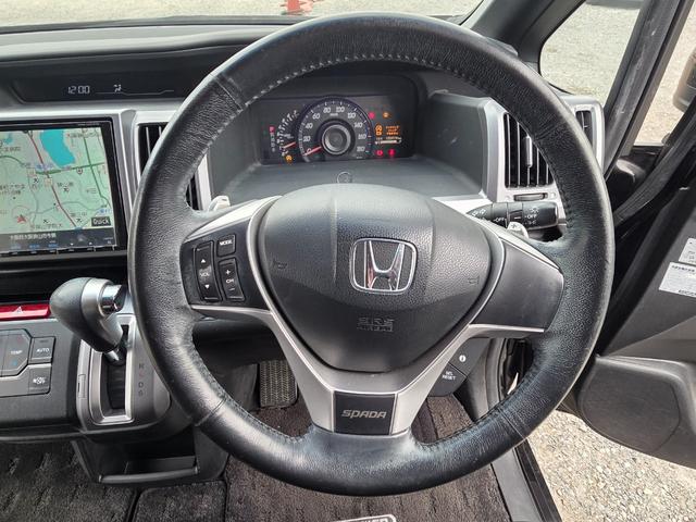 ステップワゴンスパーダ Z メモリーナビ フルセグTV リアカメラ HIDヘッドライト 両側パワスラ Bluetooth 純正16インチアルミ ETC(21枚目)