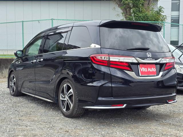 オデッセイ アブソルート メモリーナビ フルセグTV リアカメラ スマートキー LEDヘッドライト 衝突軽減ブレーキ 両側パワスラ 前ドラレコ Bluetooth クルコン 純正17インチアルミ ETC(7枚目)