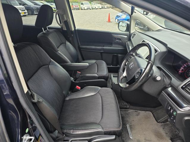 オデッセイ アブソルート メモリーナビ フルセグTV リアカメラ スマートキー LEDヘッドライト 衝突軽減ブレーキ 両側パワスラ 前ドラレコ Bluetooth クルコン 純正17インチアルミ ETC(39枚目)