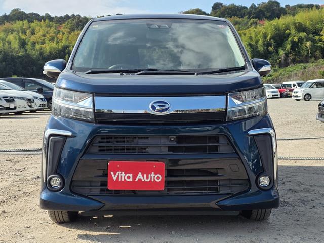 ムーヴ カスタム　ＸリミテッドＩＩ　ＳＡＩＩＩ　ＳＤナビ　フルセグＴＶ　全方位カメラ　スマートキー　ＬＥＤヘッドライト　衝突軽減ブレーキ　前ドラレコ　Ｂｌｕｅｔｏｏｔｈ　クルコン　純正１４インチアルミ　ＥＴＣ（3枚目）