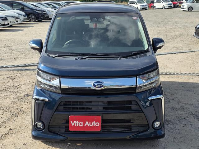 ムーヴ カスタム　ＸリミテッドＩＩ　ＳＡＩＩＩ　ＳＤナビ　フルセグＴＶ　全方位カメラ　スマートキー　ＬＥＤヘッドライト　衝突軽減ブレーキ　前ドラレコ　Ｂｌｕｅｔｏｏｔｈ　クルコン　純正１４インチアルミ　ＥＴＣ（4枚目）