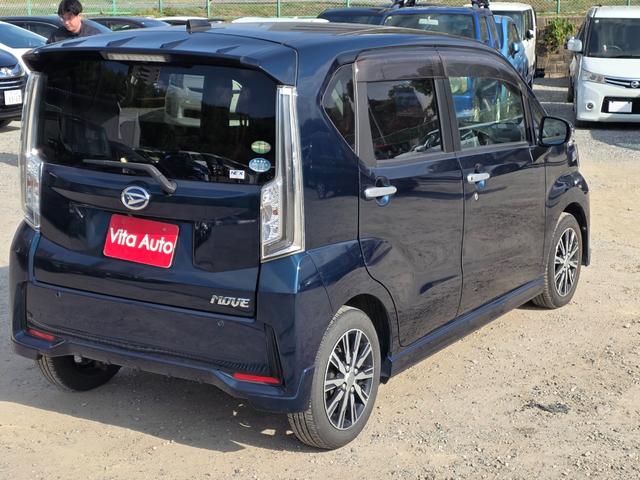 ムーヴ カスタム　ＸリミテッドＩＩ　ＳＡＩＩＩ　ＳＤナビ　フルセグＴＶ　全方位カメラ　スマートキー　ＬＥＤヘッドライト　衝突軽減ブレーキ　前ドラレコ　Ｂｌｕｅｔｏｏｔｈ　クルコン　純正１４インチアルミ　ＥＴＣ（12枚目）