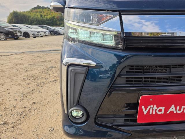 ムーヴ カスタム　ＸリミテッドＩＩ　ＳＡＩＩＩ　ＳＤナビ　フルセグＴＶ　全方位カメラ　スマートキー　ＬＥＤヘッドライト　衝突軽減ブレーキ　前ドラレコ　Ｂｌｕｅｔｏｏｔｈ　クルコン　純正１４インチアルミ　ＥＴＣ（17枚目）