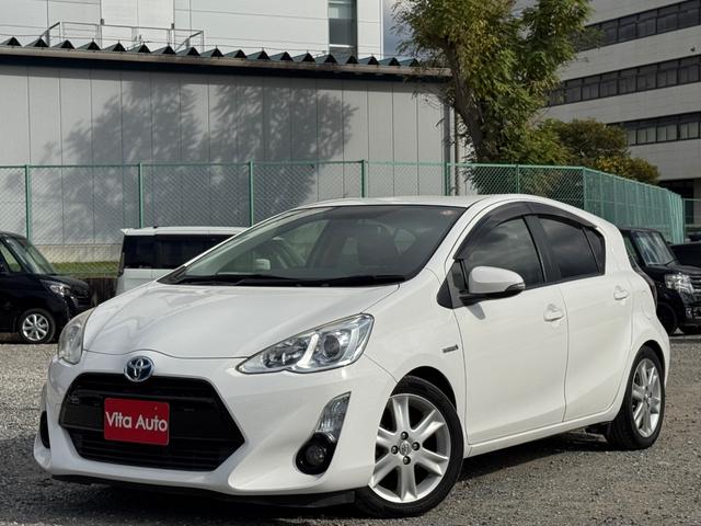 アクア Ｓ　ＳＤナビ　ワンセグＴＶ　リアカメラ　スマートキー　ＬＥＤヘッドライト　Ｂｌｕｅｔｏｏｔｈ　純正１６インチアルミ　ＥＴＣ（5枚目）