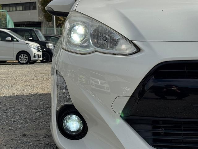 アクア Ｓ　ＳＤナビ　ワンセグＴＶ　リアカメラ　スマートキー　ＬＥＤヘッドライト　Ｂｌｕｅｔｏｏｔｈ　純正１６インチアルミ　ＥＴＣ（17枚目）