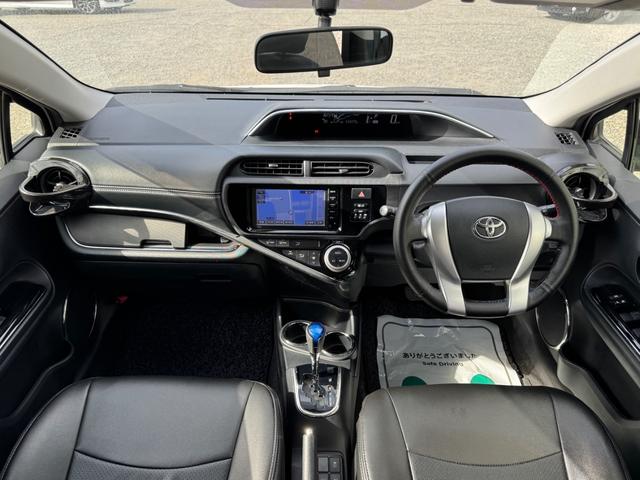 アクア Ｓ　ＳＤナビ　ワンセグＴＶ　リアカメラ　スマートキー　ＬＥＤヘッドライト　Ｂｌｕｅｔｏｏｔｈ　純正１６インチアルミ　ＥＴＣ（19枚目）