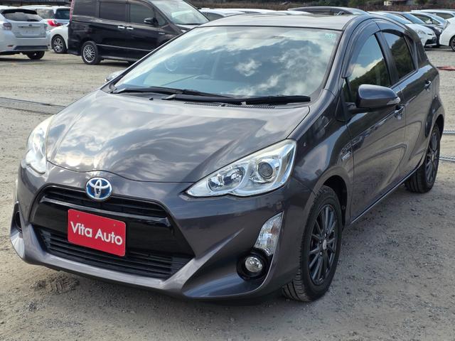 アクア Ｇ　ＳＤナビ　フルセグＴＶ　リアカメラ　スマートキー　前後ドラレコ　Ｂｌｕｅｔｏｏｔｈ　社外１５インチアルミ（6枚目）