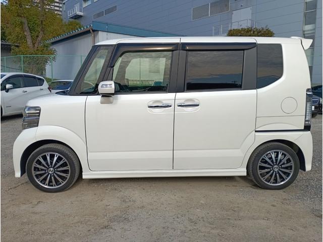 Ｎ－ＢＯＸカスタム Ｇ・ターボＡパッケージ　ＳＤナビ　フルセグＴＶ　リアカメラ　スマートキー　ＨＩＤヘッドライト　衝突軽減ブレーキ　両側パワスラ　Ｂｌｕｅｔｏｏｔｈ　クルコン　純正１５インチアルミ　ＥＴＣ（7枚目）