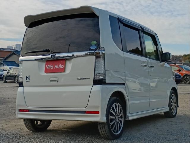 Ｎ－ＢＯＸカスタム Ｇ・ターボＡパッケージ　ＳＤナビ　フルセグＴＶ　リアカメラ　スマートキー　ＨＩＤヘッドライト　衝突軽減ブレーキ　両側パワスラ　Ｂｌｕｅｔｏｏｔｈ　クルコン　純正１５インチアルミ　ＥＴＣ（13枚目）