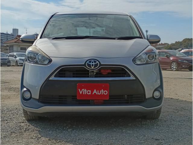 シエンタ Ｇ　ＳＤナビ　フルセグＴＶ　リアカメラ　スマートキー　ＨＩＤヘッドライト　衝突軽減ブレーキ　Ｂｌｕｅｔｏｏｔｈ　社外１５インチアルミ　ＥＴＣ（3枚目）