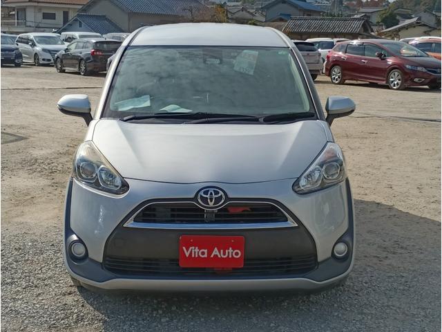 シエンタ Ｇ　ＳＤナビ　フルセグＴＶ　リアカメラ　スマートキー　ＨＩＤヘッドライト　衝突軽減ブレーキ　Ｂｌｕｅｔｏｏｔｈ　社外１５インチアルミ　ＥＴＣ（4枚目）