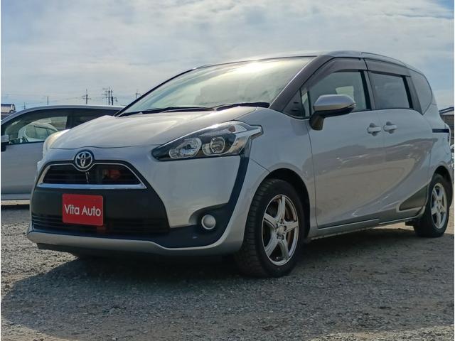 シエンタ Ｇ　ＳＤナビ　フルセグＴＶ　リアカメラ　スマートキー　ＨＩＤヘッドライト　衝突軽減ブレーキ　Ｂｌｕｅｔｏｏｔｈ　社外１５インチアルミ　ＥＴＣ（5枚目）