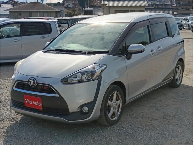 シエンタ Ｇ　ＳＤナビ　フルセグＴＶ　リアカメラ　スマートキー　ＨＩＤヘッドライト　衝突軽減ブレーキ　Ｂｌｕｅｔｏｏｔｈ　社外１５インチアルミ　ＥＴＣ（6枚目）