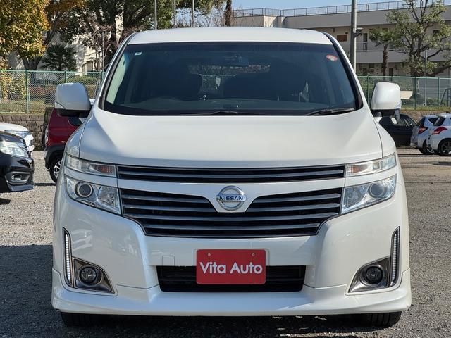 エルグランド ２５０ハイウェイスターアーバンクロム　ＨＤＤナビ　ワンセグＴＶ　リアカメラ　フリップダウンモニター　スマートキー　ＨＩＤヘッドライト　両側パワスラ　前ドラレコ　Ｂｌｕｅｔｏｏｔｈ　純正１８インチアルミ　ＥＴＣ（3枚目）