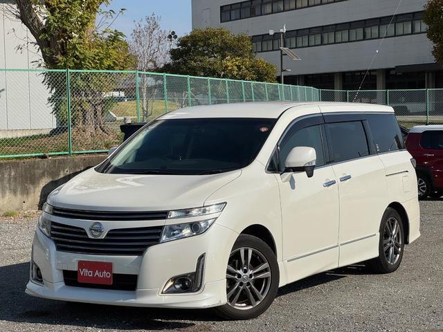 エルグランド ２５０ハイウェイスターアーバンクロム　ＨＤＤナビ　ワンセグＴＶ　リアカメラ　フリップダウンモニター　スマートキー　ＨＩＤヘッドライト　両側パワスラ　前ドラレコ　Ｂｌｕｅｔｏｏｔｈ　純正１８インチアルミ　ＥＴＣ（6枚目）