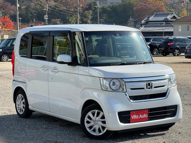 N-BOX G・Lホンダセンシング メモリーナビ フルセグTV リアカメラ スマートキー LEDヘッドライト 衝突軽減ブレーキ 片側パワスラ 前ドラレコ Bluetooth クルコン 純正14インチ鉄 ETC(2枚目)