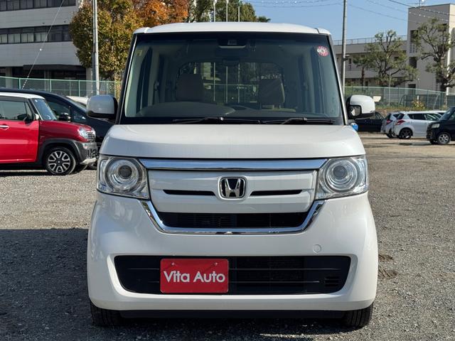 N-BOX G・Lホンダセンシング メモリーナビ フルセグTV リアカメラ スマートキー LEDヘッドライト 衝突軽減ブレーキ 片側パワスラ 前ドラレコ Bluetooth クルコン 純正14インチ鉄 ETC(3枚目)