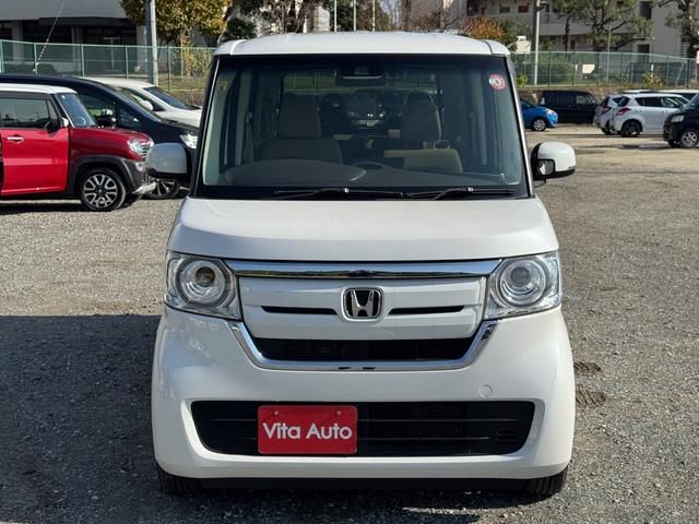 N-BOX G・Lホンダセンシング メモリーナビ フルセグTV リアカメラ スマートキー LEDヘッドライト 衝突軽減ブレーキ 片側パワスラ 前ドラレコ Bluetooth クルコン 純正14インチ鉄 ETC(4枚目)