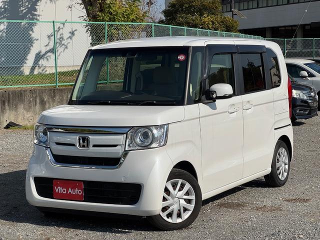 N-BOX G・Lホンダセンシング メモリーナビ フルセグTV リアカメラ スマートキー LEDヘッドライト 衝突軽減ブレーキ 片側パワスラ 前ドラレコ Bluetooth クルコン 純正14インチ鉄 ETC(6枚目)
