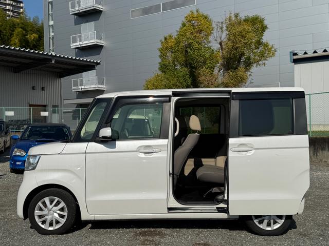 N-BOX G・Lホンダセンシング メモリーナビ フルセグTV リアカメラ スマートキー LEDヘッドライト 衝突軽減ブレーキ 片側パワスラ 前ドラレコ Bluetooth クルコン 純正14インチ鉄 ETC(9枚目)