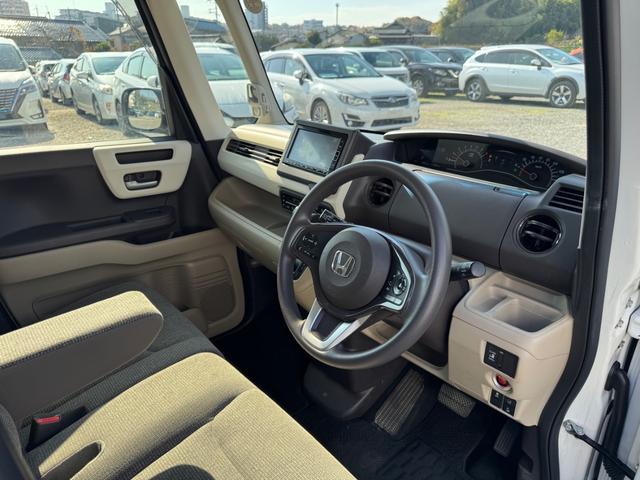 N-BOX G・Lホンダセンシング メモリーナビ フルセグTV リアカメラ スマートキー LEDヘッドライト 衝突軽減ブレーキ 片側パワスラ 前ドラレコ Bluetooth クルコン 純正14インチ鉄 ETC(40枚目)