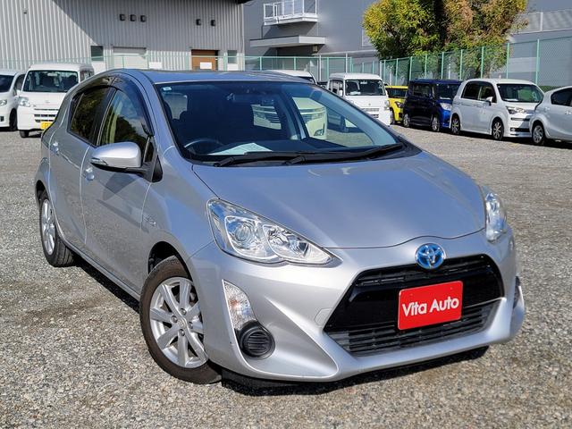 アクア G SDナビ フルセグTV リアカメラ スマートキー 前ドラレコ Bluetooth クルコン 純正15インチアルミ ETC(2枚目)