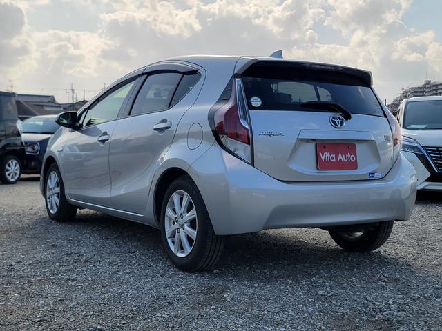 アクア G SDナビ フルセグTV リアカメラ スマートキー 前ドラレコ Bluetooth クルコン 純正15インチアルミ ETC(9枚目)