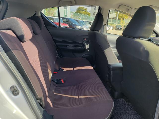 アクア G SDナビ フルセグTV リアカメラ スマートキー 前ドラレコ Bluetooth クルコン 純正15インチアルミ ETC(43枚目)