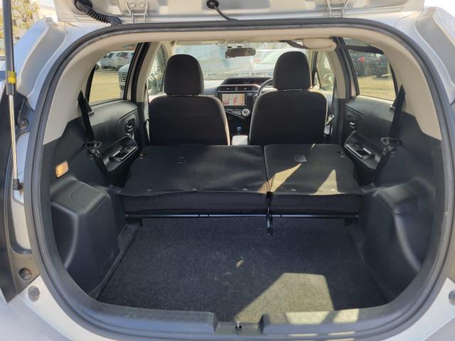 アクア G SDナビ フルセグTV リアカメラ スマートキー 前ドラレコ Bluetooth クルコン 純正15インチアルミ ETC(47枚目)