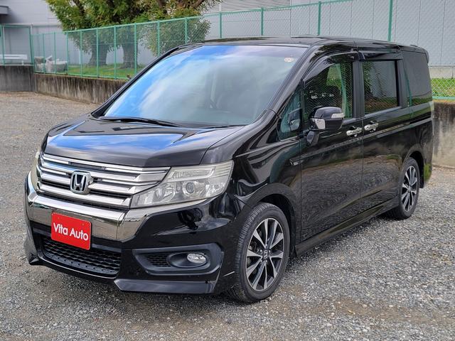 ステップワゴンスパーダ Z クールスピリット メモリーナビ フルセグTV リアカメラ スマートキー 衝突軽減ブレーキ 両側パワスラ Bluetooth クルコン 純正17インチアルミ ETC(7枚目)