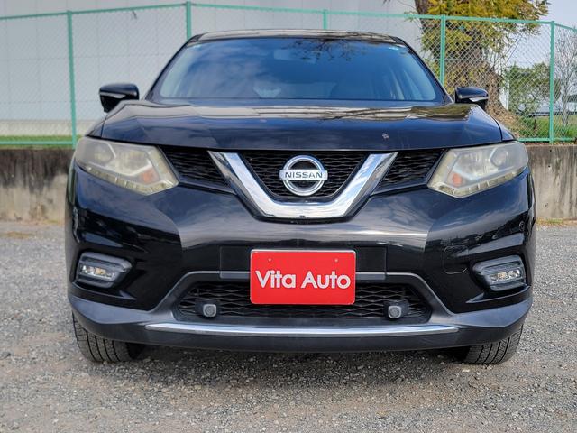 エクストレイル 20X ハイブリッド エマージェンシーブレーキP 4WD SDナビ 全方位カメラ スマートキー LEDヘッドライト 衝突軽減ブレーキ 革シート シートヒーター クルコン 純正17インチアルミ(3枚目)