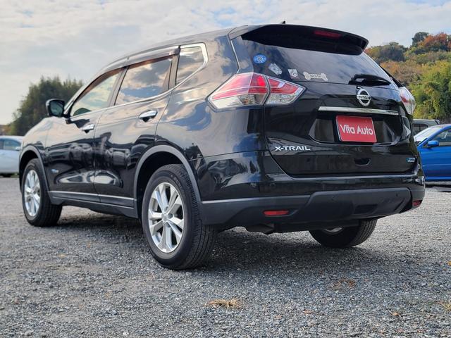 エクストレイル 20X ハイブリッド エマージェンシーブレーキP 4WD SDナビ 全方位カメラ スマートキー LEDヘッドライト 衝突軽減ブレーキ 革シート シートヒーター クルコン 純正17インチアルミ(9枚目)