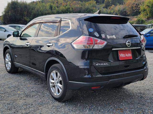 エクストレイル 20X ハイブリッド エマージェンシーブレーキP 4WD SDナビ 全方位カメラ スマートキー LEDヘッドライト 衝突軽減ブレーキ 革シート シートヒーター クルコン 純正17インチアルミ(10枚目)