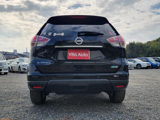 エクストレイル 20X ハイブリッド エマージェンシーブレーキP 4WD SDナビ 全方位カメラ スマートキー LEDヘッドライト 衝突軽減ブレーキ 革シート シートヒーター クルコン 純正17インチアルミ(11枚目)