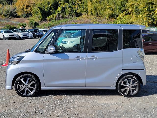 デイズルークス ハイウェイスター　Ｇターボ　ＳＤナビ　フルセグＴＶ　全方位カメラ　スマートキー　ＬＥＤヘッドライト　衝突軽減ブレーキ　両側パワスラ　前ドラレコ　クルコン　純正１５インチアルミ　ＥＴＣ（7枚目）