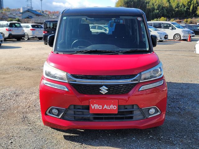 ソリオバンディット ハイブリッドMV SDナビ フルセグTV スマートキー LEDヘッドライト 衝突軽減ブレーキ 片側パワスラ 前後ドラレコ シートヒーター クルコン 純正15インチアルミ ETC(4枚目)