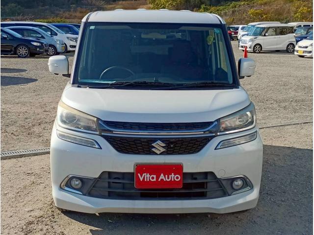 ソリオバンディット ハイブリッドMV メモリーナビ フルセグTV 全方位カメラ スマートキー LEDヘッドライト 衝突軽減ブレーキ 両側パワスラ シートヒーター Bluetooth クルコン 純正15インチアルミ ETC(4枚目)