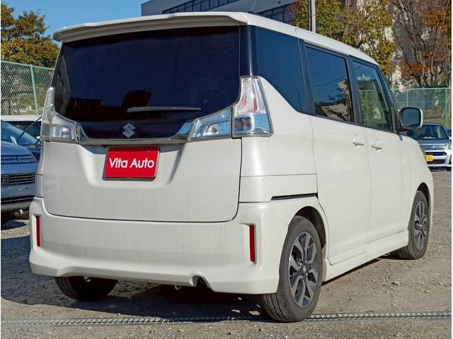 ソリオバンディット ハイブリッドMV メモリーナビ フルセグTV 全方位カメラ スマートキー LEDヘッドライト 衝突軽減ブレーキ 両側パワスラ シートヒーター Bluetooth クルコン 純正15インチアルミ ETC(13枚目)