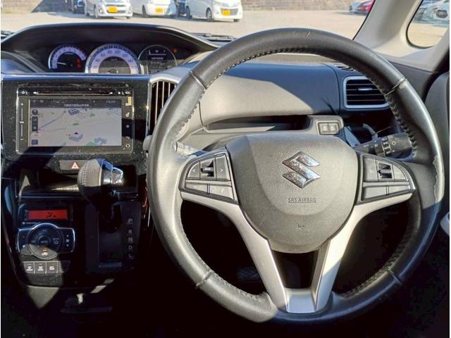 ソリオバンディット ハイブリッドMV メモリーナビ フルセグTV 全方位カメラ スマートキー LEDヘッドライト 衝突軽減ブレーキ 両側パワスラ シートヒーター Bluetooth クルコン 純正15インチアルミ ETC(18枚目)