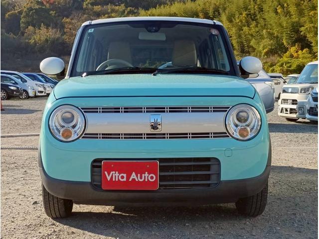 アルトラパン Ｓ　スマートキー　ＨＩＤヘッドライト　衝突軽減ブレーキ　シートヒーター　純正１４インチ鉄（3枚目）