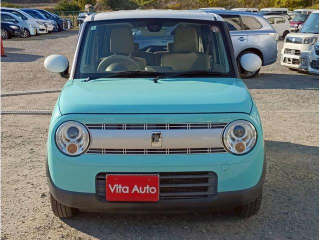 アルトラパン Ｓ　スマートキー　ＨＩＤヘッドライト　衝突軽減ブレーキ　シートヒーター　純正１４インチ鉄（4枚目）