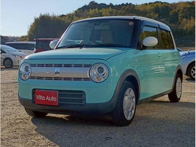 アルトラパン Ｓ　スマートキー　ＨＩＤヘッドライト　衝突軽減ブレーキ　シートヒーター　純正１４インチ鉄（5枚目）