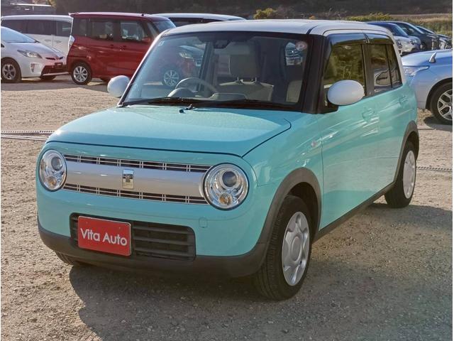 アルトラパン Ｓ　スマートキー　ＨＩＤヘッドライト　衝突軽減ブレーキ　シートヒーター　純正１４インチ鉄（6枚目）